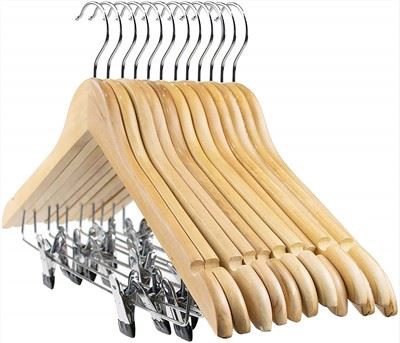 Gantungan Baju Kayu Alami